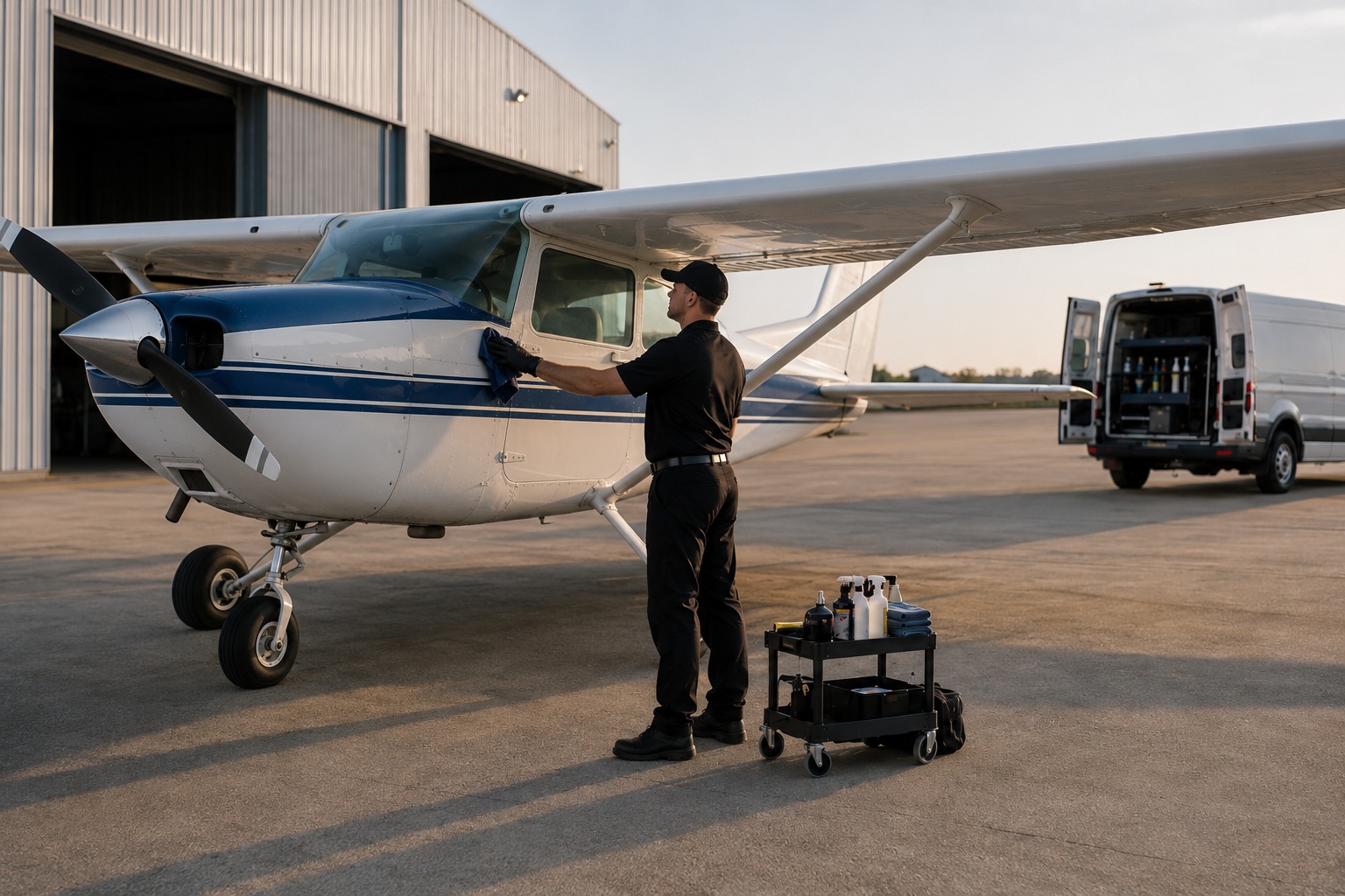 Aircraft detailing
