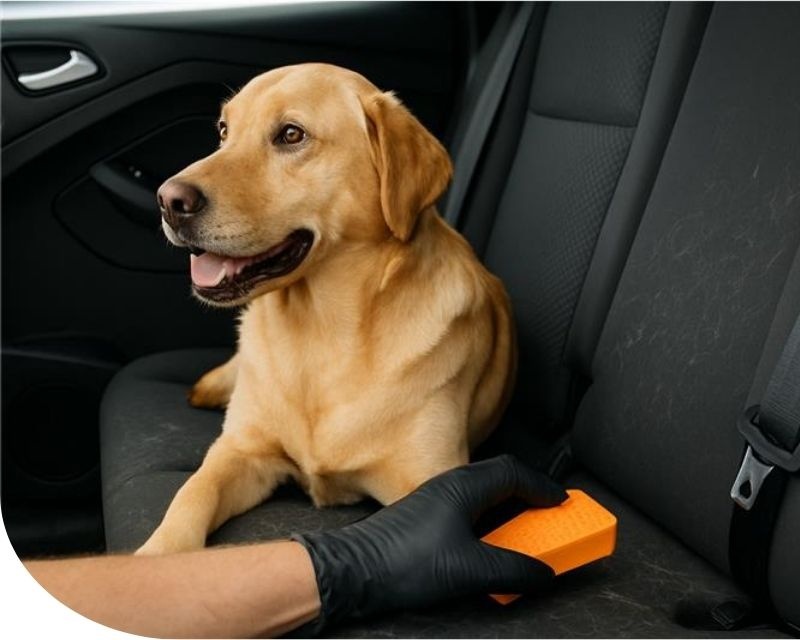 Pet hair removal